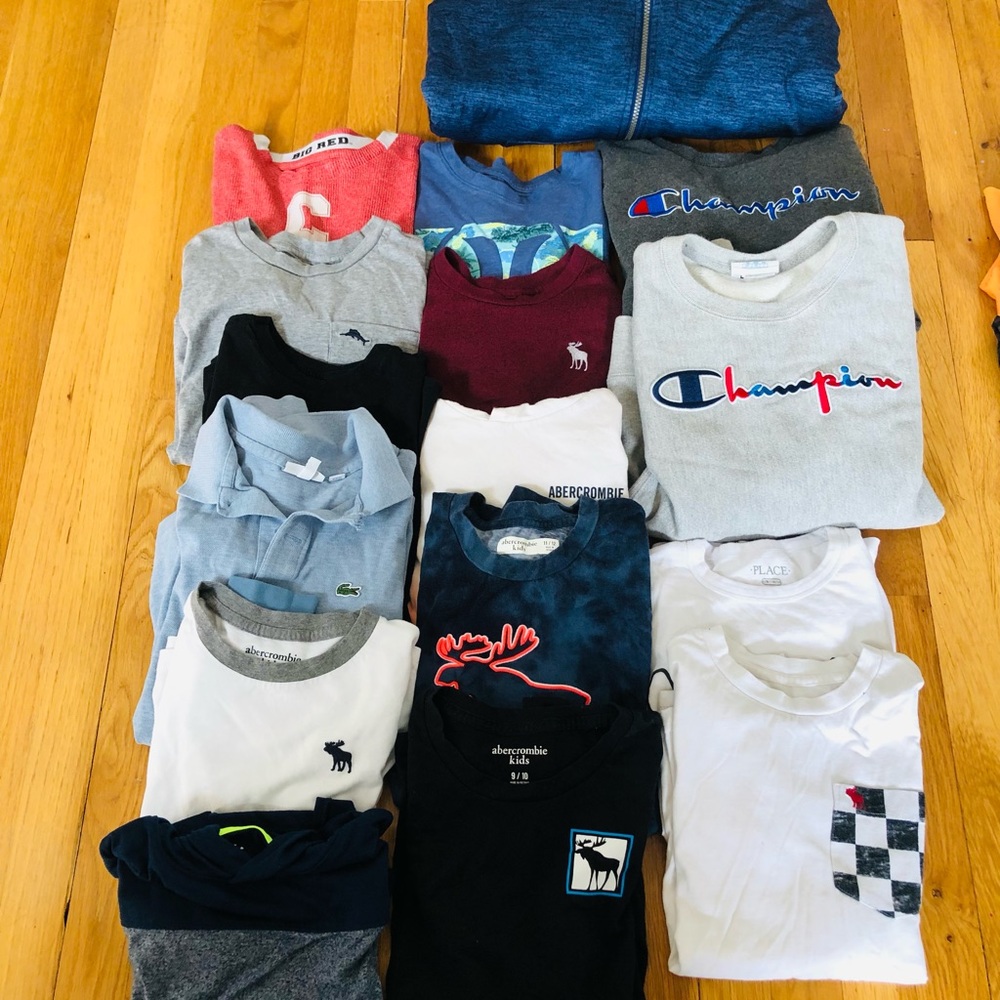❤️Bundle of 16 Boy Tops (9-12yrs)❤️